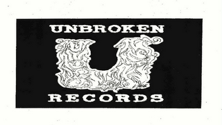 U UNBROKEN RECORDS logo