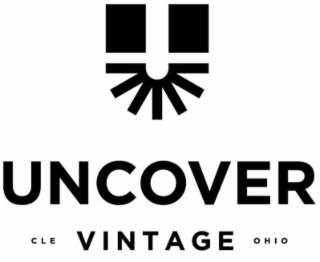 U UNCOVER VINTAGE CLE OHIO logo