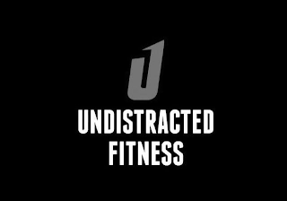 U UNDISTRACTED FITNESS logo