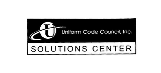 U UNIFORM CODE COUNCIL, INC. SOLUTIONS CENTER logo