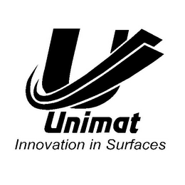 U UNIMAT INNOVATION IN SURFACES logo
