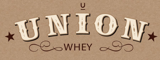 U UNION WHEY logo