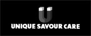 U UNIQUE SAVOUR CARE logo
