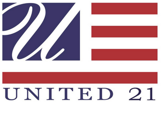 U UNITED 21 logo