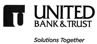 U UNITED BANK & TRUST SOLUTIONS TOGETHER logo