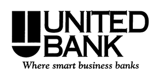 U UNITED BANK WHERE SMART BUSINESS BANKS logo