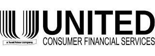 U UNITED CONSUMER FINANCIAL SERVICES A SCOTT FETZER COMPANY logo