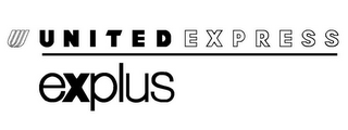 U UNITED EXPRESS EXPLUS logo