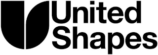 U UNITED SHAPES logo