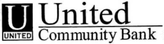U UNITED UNITED COMMUNITY BANK logo