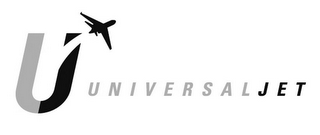 U UNIVERSAL JET logo