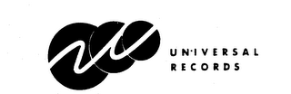 U UNIVERSAL RECORDS logo