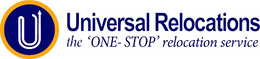 U UNIVERSAL RELOCATIONS THE 'ONE- STOP' RELOCATION SERVICE logo