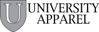 U UNIVERSITY APPAREL logo