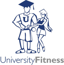 U UNIVERSITY FITNESS logo
