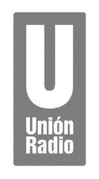 U UNIÃ"N RADIO logo