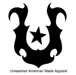 U UNLEASHED AMERICAN MADE APPAREL logo