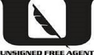 U UNSIGNED FREE AGENT logo
