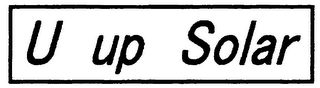 U UP SOLAR logo