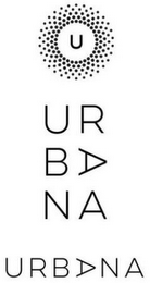 U UR BA NA URBANA logo