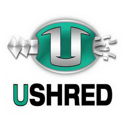 U USHRED logo