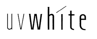 U V WHITE logo