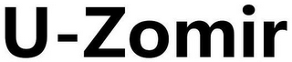 U-ZOMIR logo