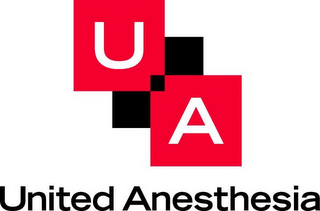 UA UNITED ANESTHESIA logo