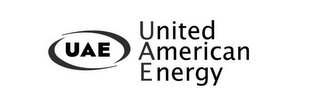 UAE UNITED AMERICAN ENERGY logo