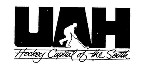 UAH HOCKEY CAPITAL OF THE SOUTH logo