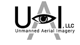 UAI, LLC UNMANNED AERIAL IMAGERY logo