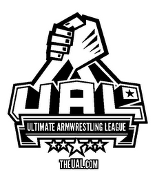 UAL ULTIMATE ARMWRESTLING LEAGUE THEUAL.COM logo