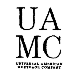 UAMC UNIVERSAL AMERICAN MORTGAGE COMPANY logo