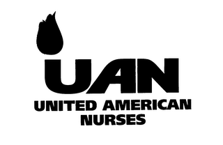 UAN UNITED AMERICAN NURSES logo