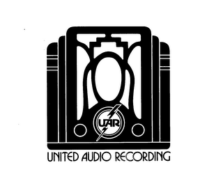 UAR UNITED AUDIO RECORDING logo