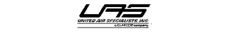 UAS UNITED AIR SPECIALISTS INC. A CLARCOR COMPANY logo