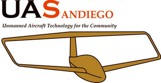 UASANDIEGO UNMANNED AIRCRAFT TECHNOLOGY FOR THE COMMUNITY logo