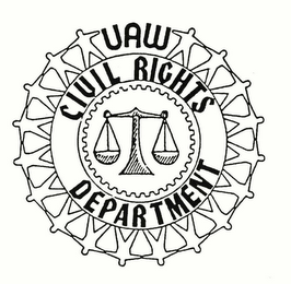 UAW CIVIL RIGHTS DEPARTMENT logo