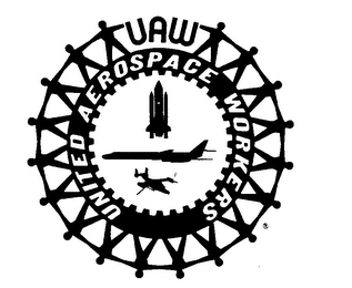 UAW UNITED AEROSPACE WORKERS logo