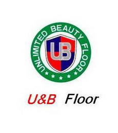 U&B FLOOR UNLIMITED BEAUTY FLOOR UB logo