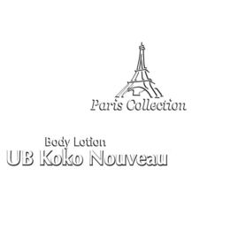 UB KOKO NOUVEAU BODY LOTION PARIS COLLECTION logo