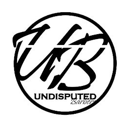UB UNDISPUTED BARBERS logo