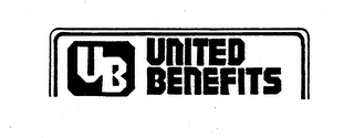 UB UNITED BENEFITS logo