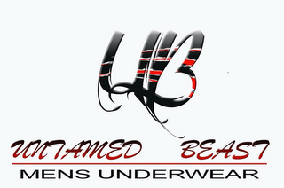 UB UNTAMED BEAST MENS UNDERWEAR logo