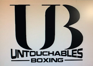 UB UNTOUCHABLES BOXING logo