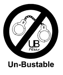 UB WEAR UN-BUSTABLE logo