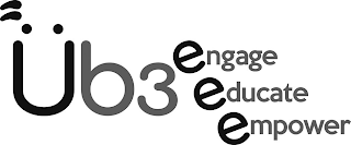 UB3 ENGAGE EDUCATE EMPOWER logo