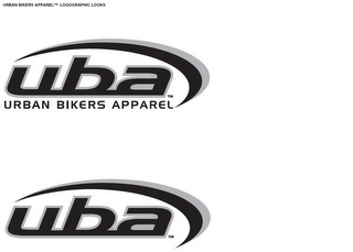 UBA URBAN BIKERS ARRAREL logo