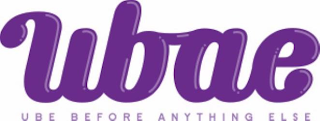 UBAE UBE BEFORE ANYTHING ELSE