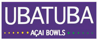 UBATUBA AÇAI BOWLS logo
